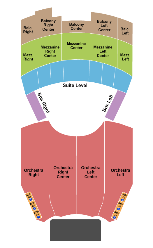 Majestic Theatre A Beautiful Noise Seating Chart